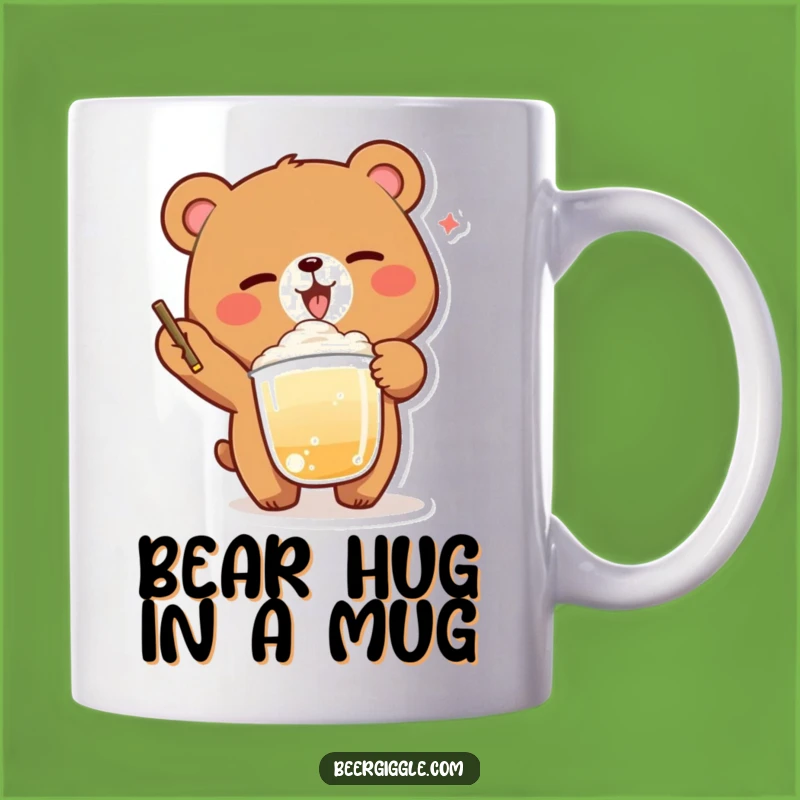 Funny Bear Winking Mug: Hilarious Delightful Drink Companion