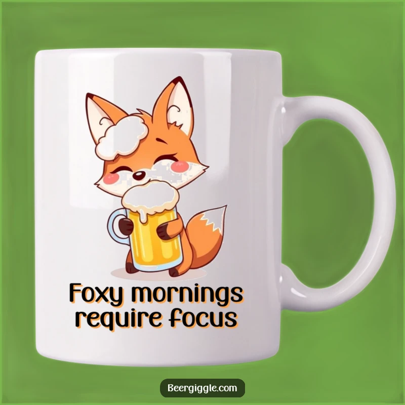 Funny Fox Beer Mug: A Hilarious Gift for Juggling Beer Lovers