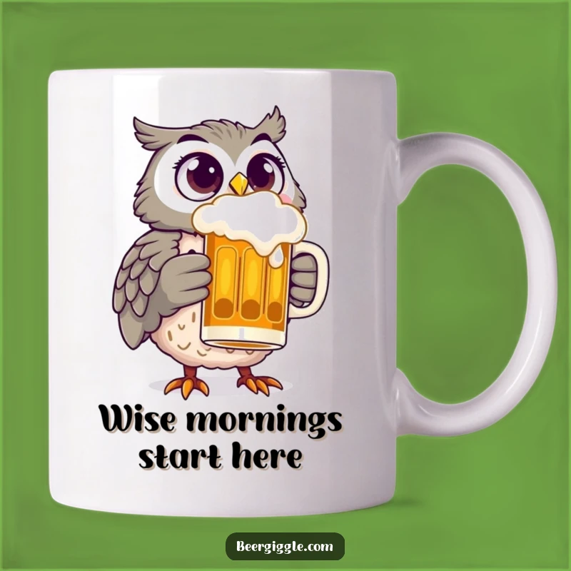 Funny Owl Beer Mug: A Wise and Hilarious Gift for Beer Enthusiasts