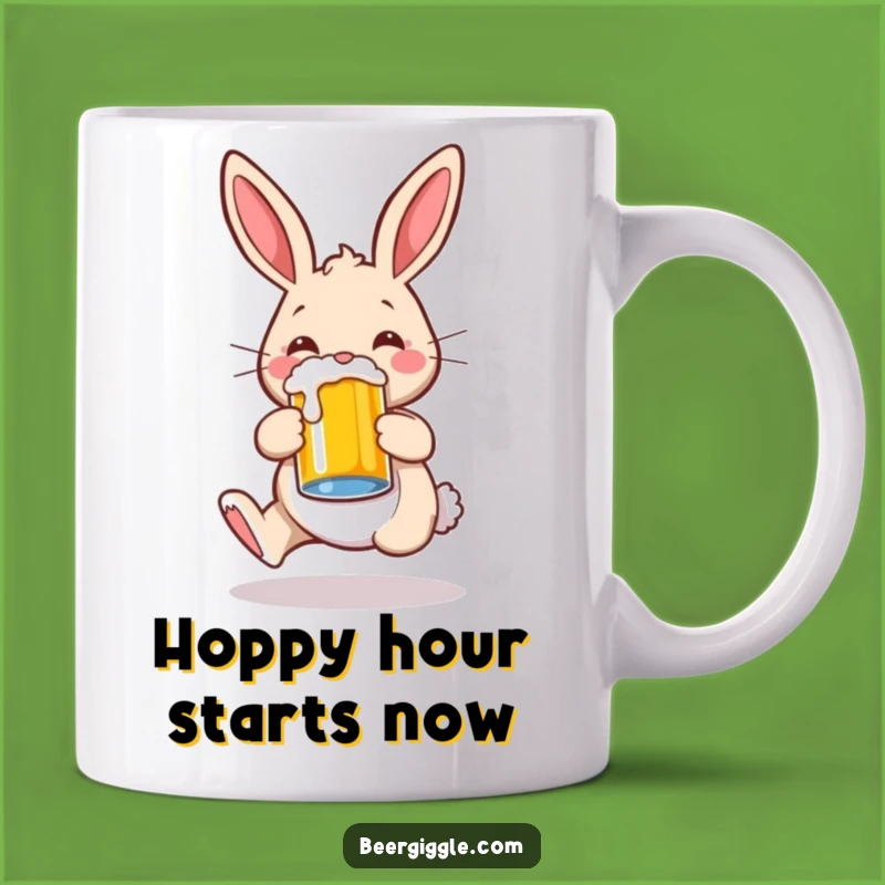 Funny Rabbit Hopping Beer Mug: A Hilarious Treat for Beer Lovers