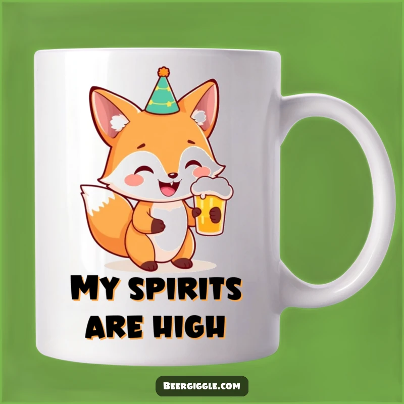 Funny Fox Party Beer Mug: The Perfect Hilarious Gift for a Celebration