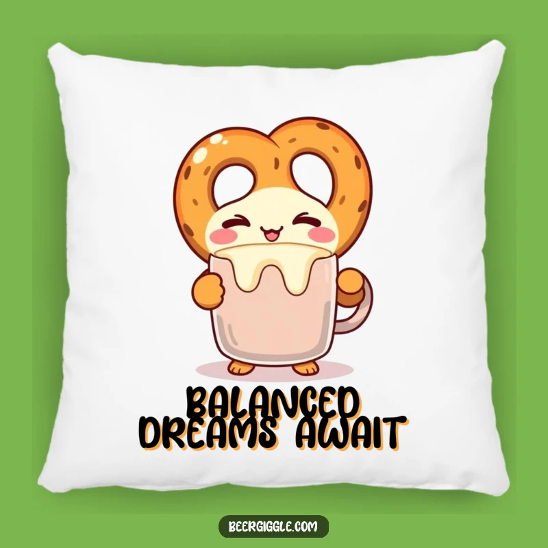 Cozy Funny Kawaii Pretzel Pillow - Cuddle Up With This Character!