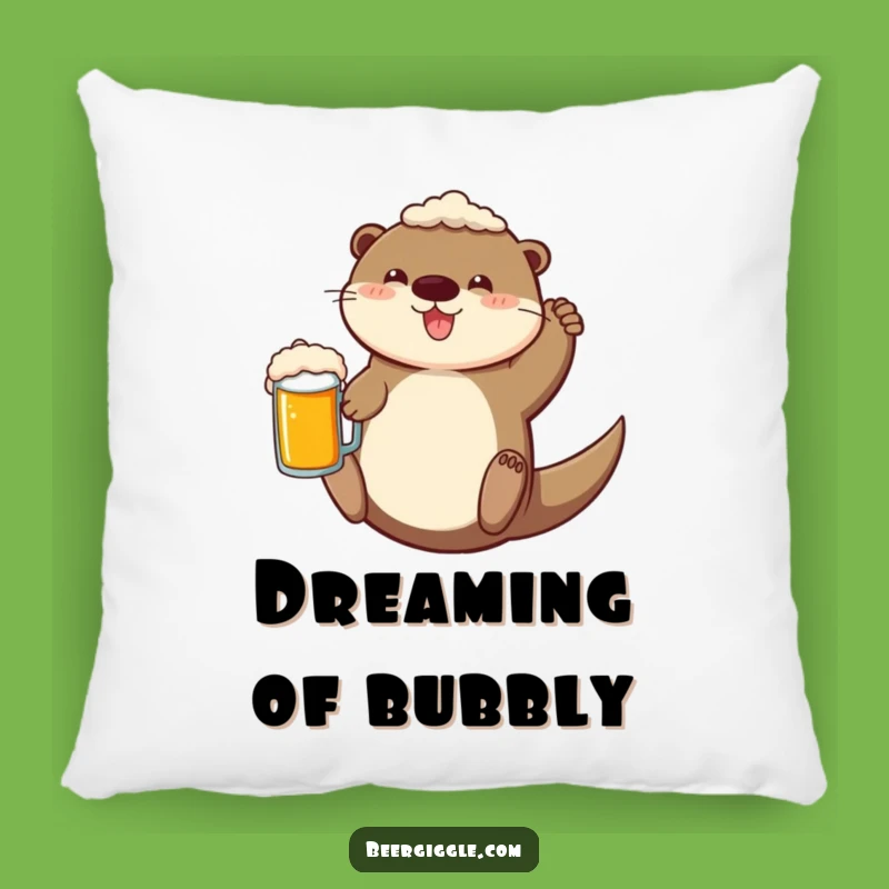 Funny Otter Pillow: Floating Comfort Cushion, The Sweetest Funny Gift!