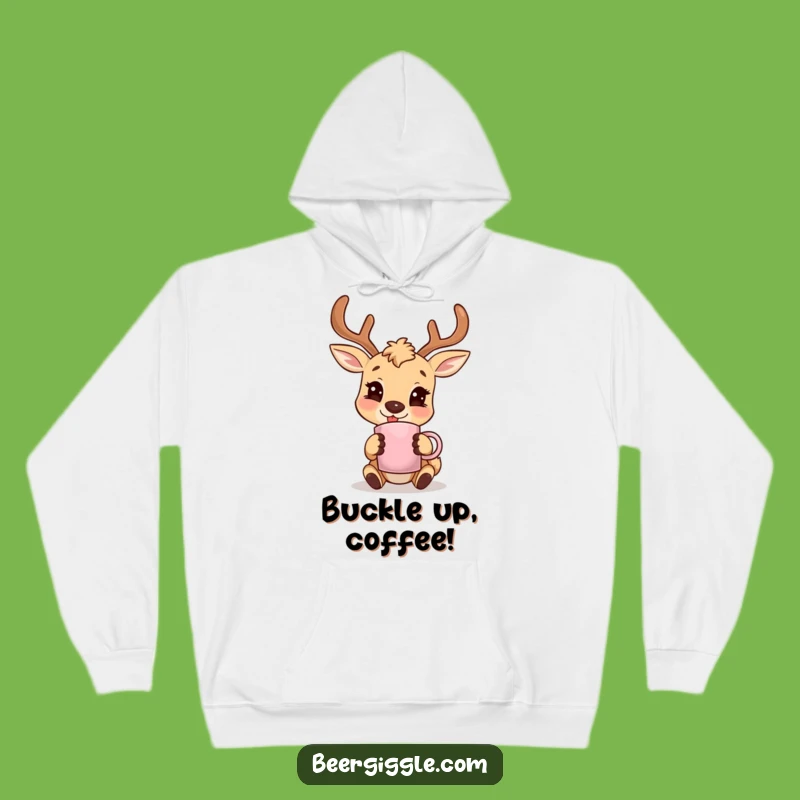 Cozy Funny Deer Antler Hoodie: Warmth and Whimsy Combined
