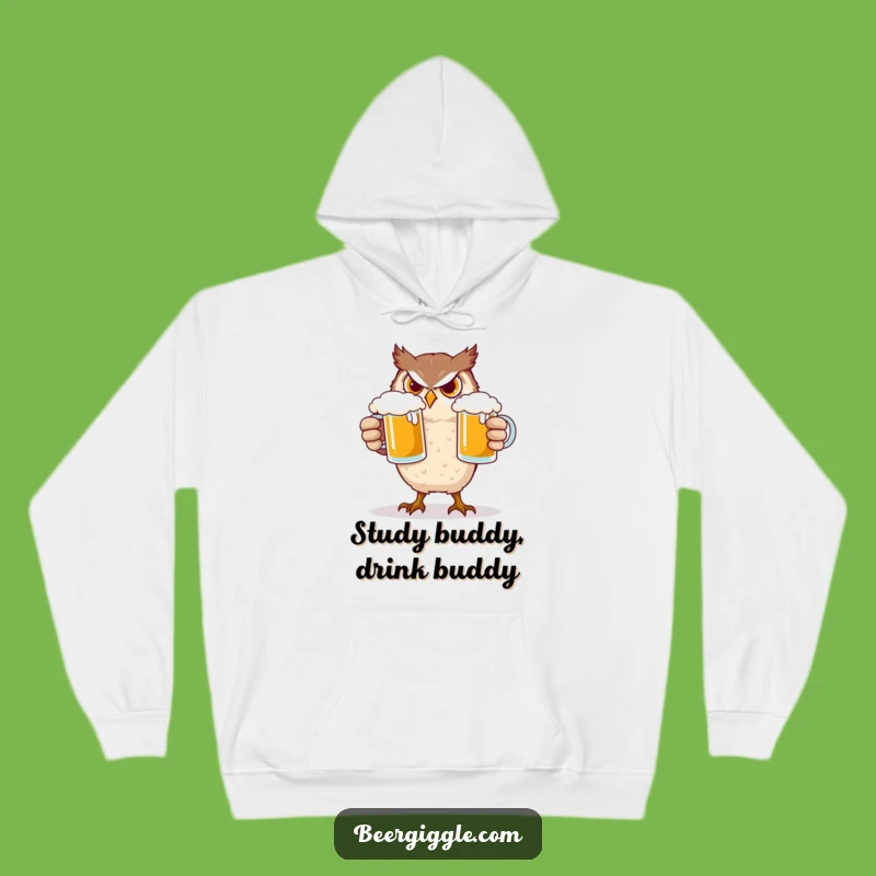 Cozy Funny Owl Beer Hoodie: Stay Warm with This Hilarious Gift Idea