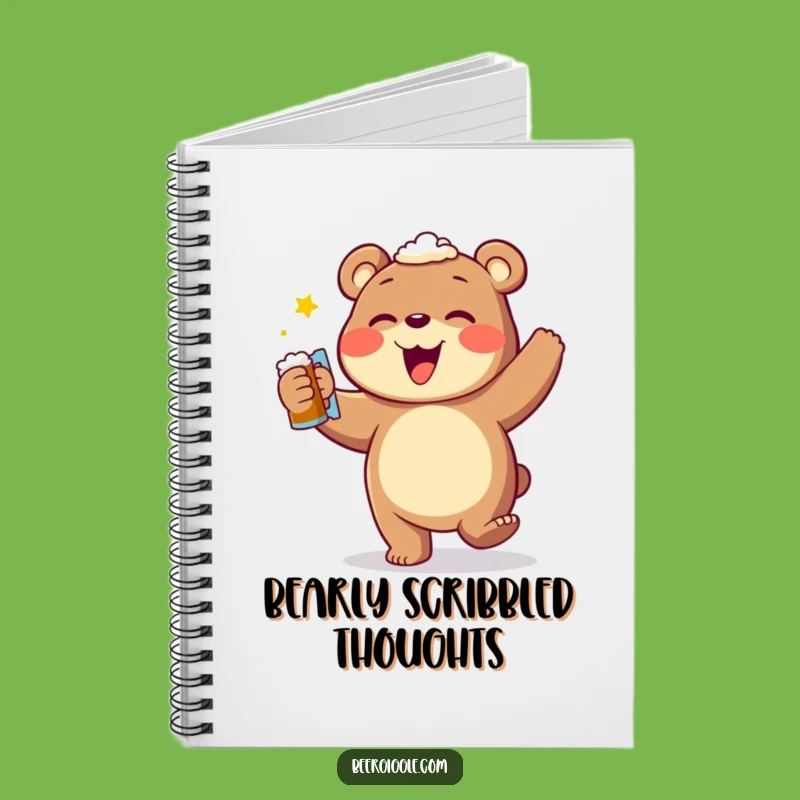 Funny Bear Beer Dance Notebook: Hilarious Journal for Beer Lovers' Ideas